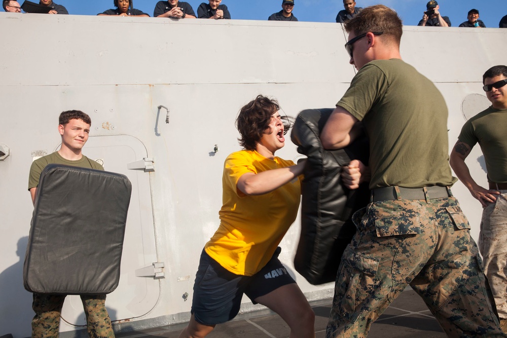 Mesa Verde conduct O.C. course with Marines