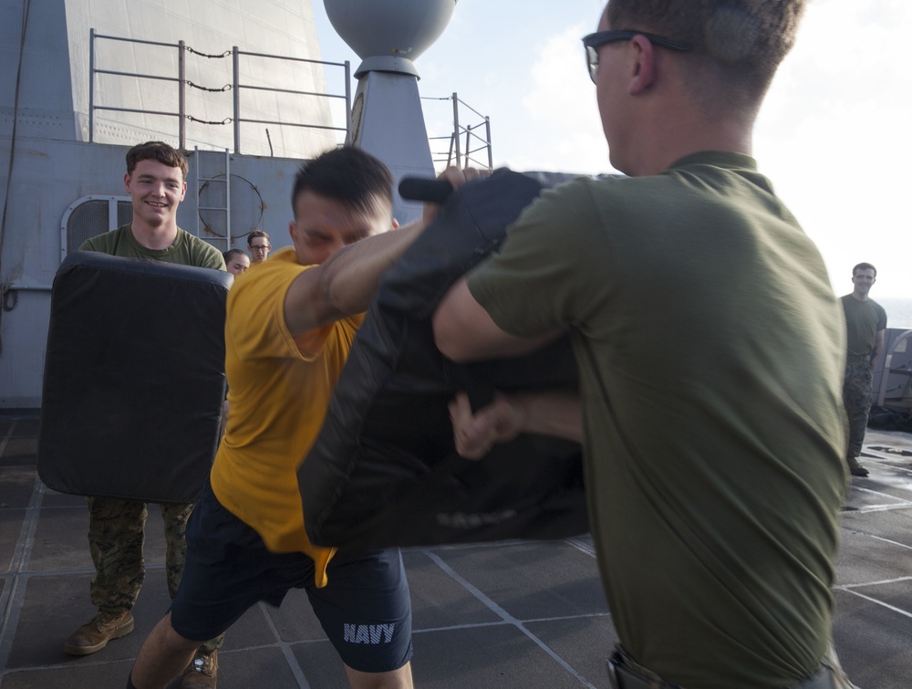 Mesa Verde conduct O.C. course with Marines