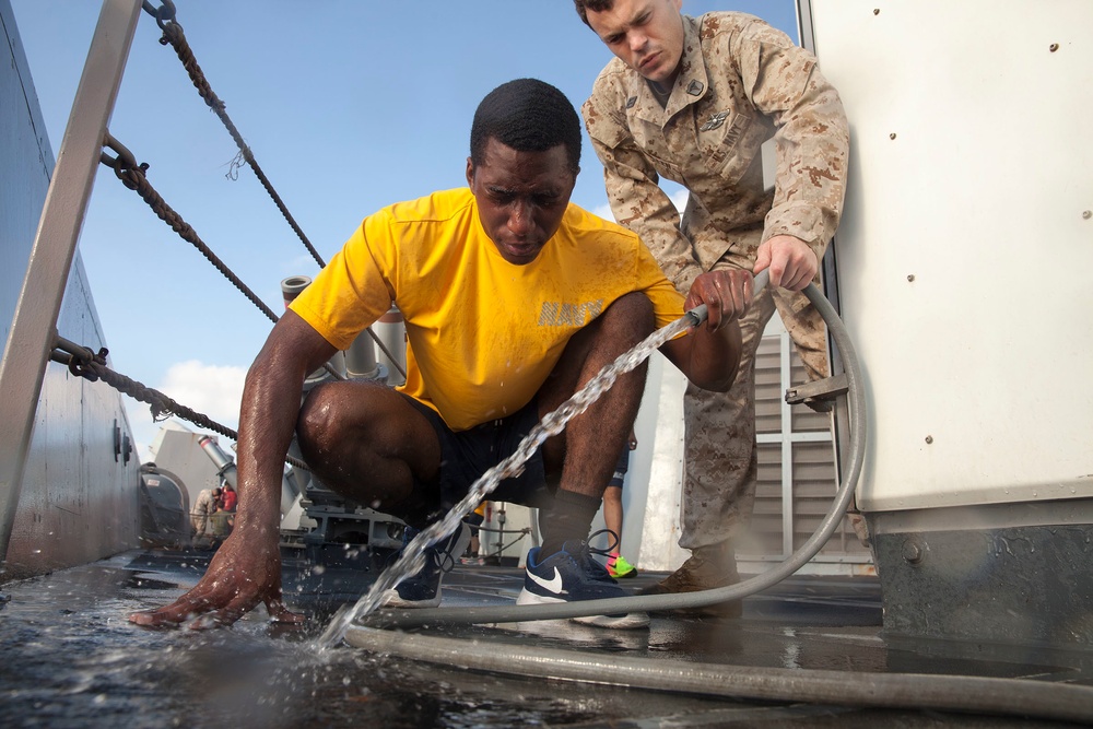 Mesa Verde conduct O.C. course with Marines