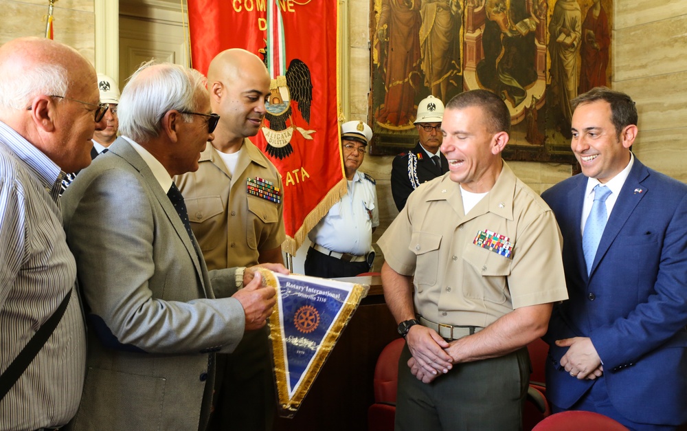 SPMAGTF-CR-AF Marines commemorate Operation Husky anniversary