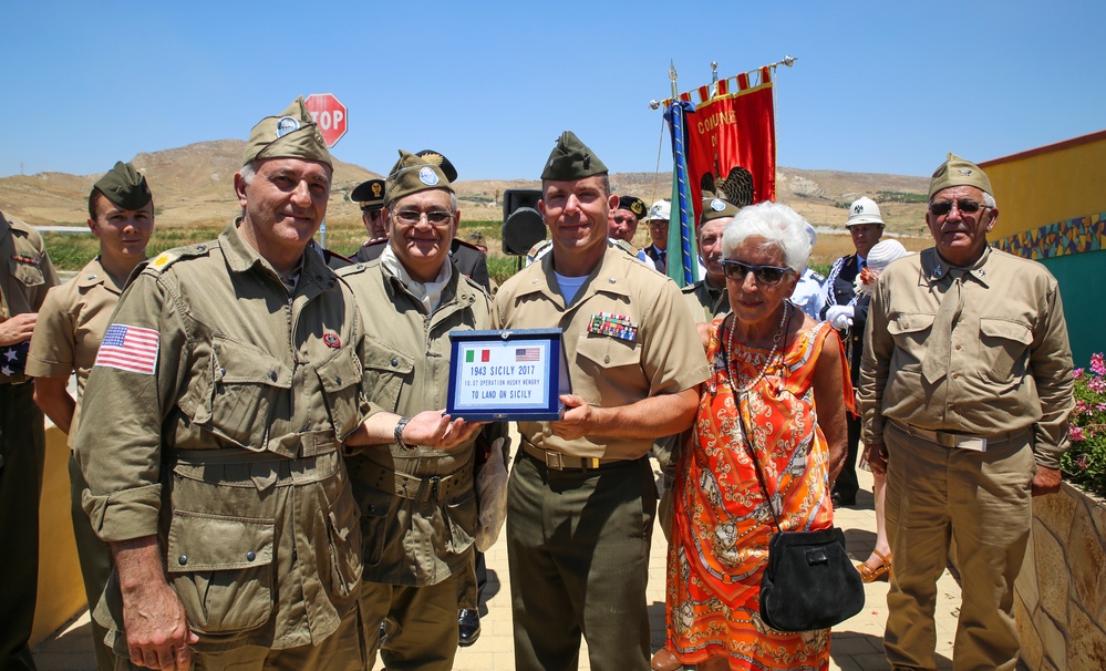 SPMAGTF-CR-AF Marines commemorate Operation Husky anniversary
