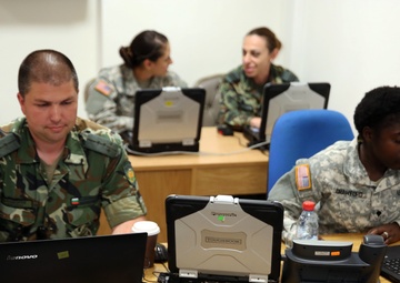 Army Signal Soldiers support Bulgarian-led multinational brigade at Saber Guardian 17