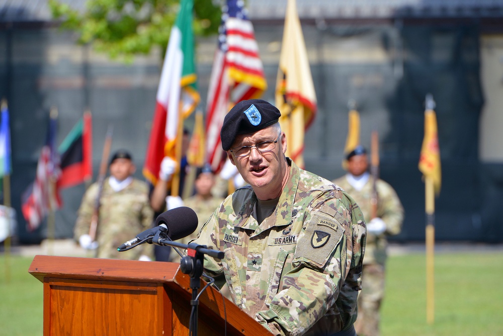 414th Contracting Support Brigade Change of Command Ceremony July 12, 2017