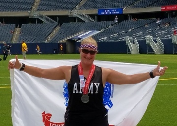 Sgt. 1st Class Heather Moran wins silver at 2017 Warrior Games