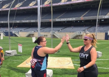 Sgt. 1st Class Heather Moran wins silver at 2017 Warrior Games