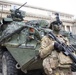 "Dragoons" roll strykers into city center for static display