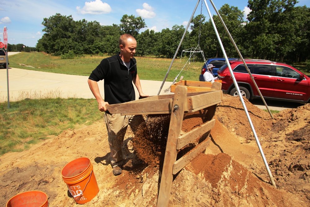 Archaeological tour provides look at Fort McCoy’s past