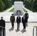 Damir Krstičević, deputy prime minister and defence minister, Republic of Croatia Participates in a Public Wreath-Laying Ceremony at Arlington National Cemetery