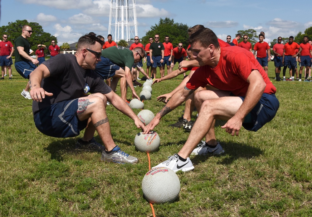 Field day closes out Wingman Week