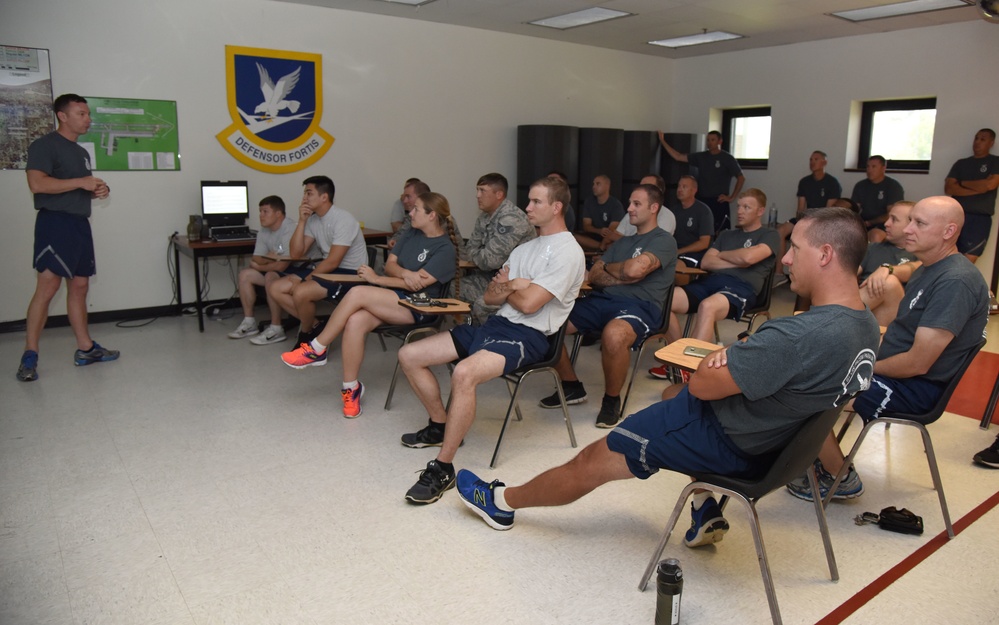 Defenders participate in Wingman Week resiliency training