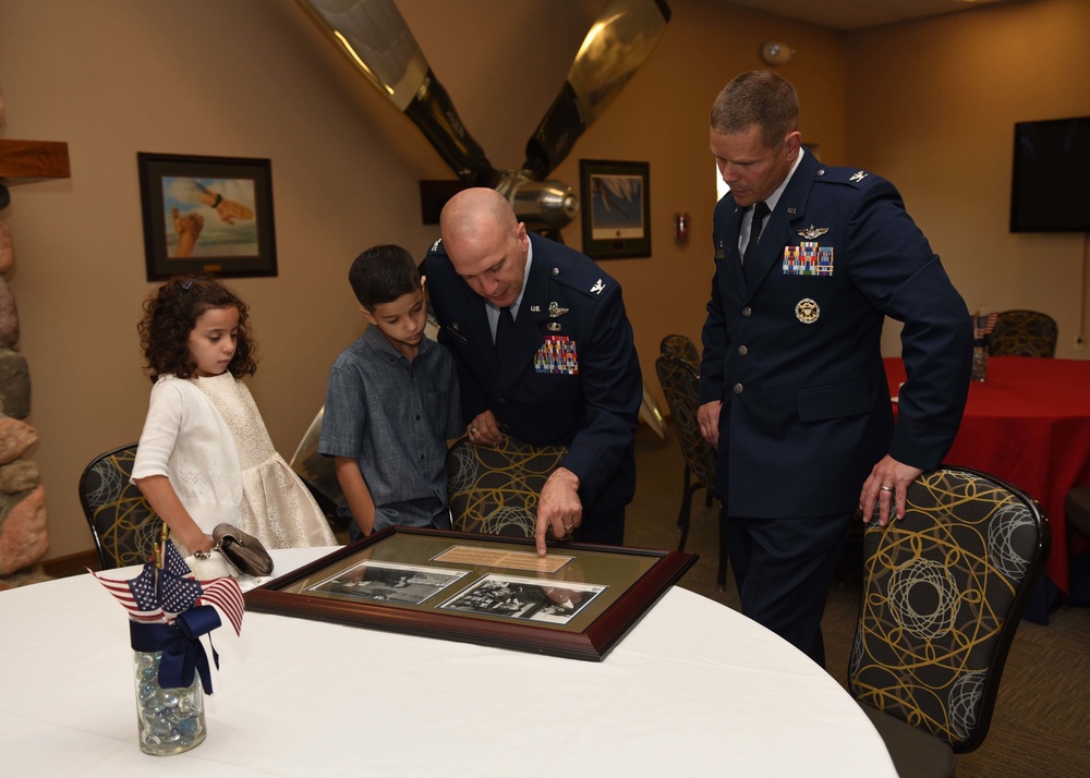 19th Airlift Wing change of command reception