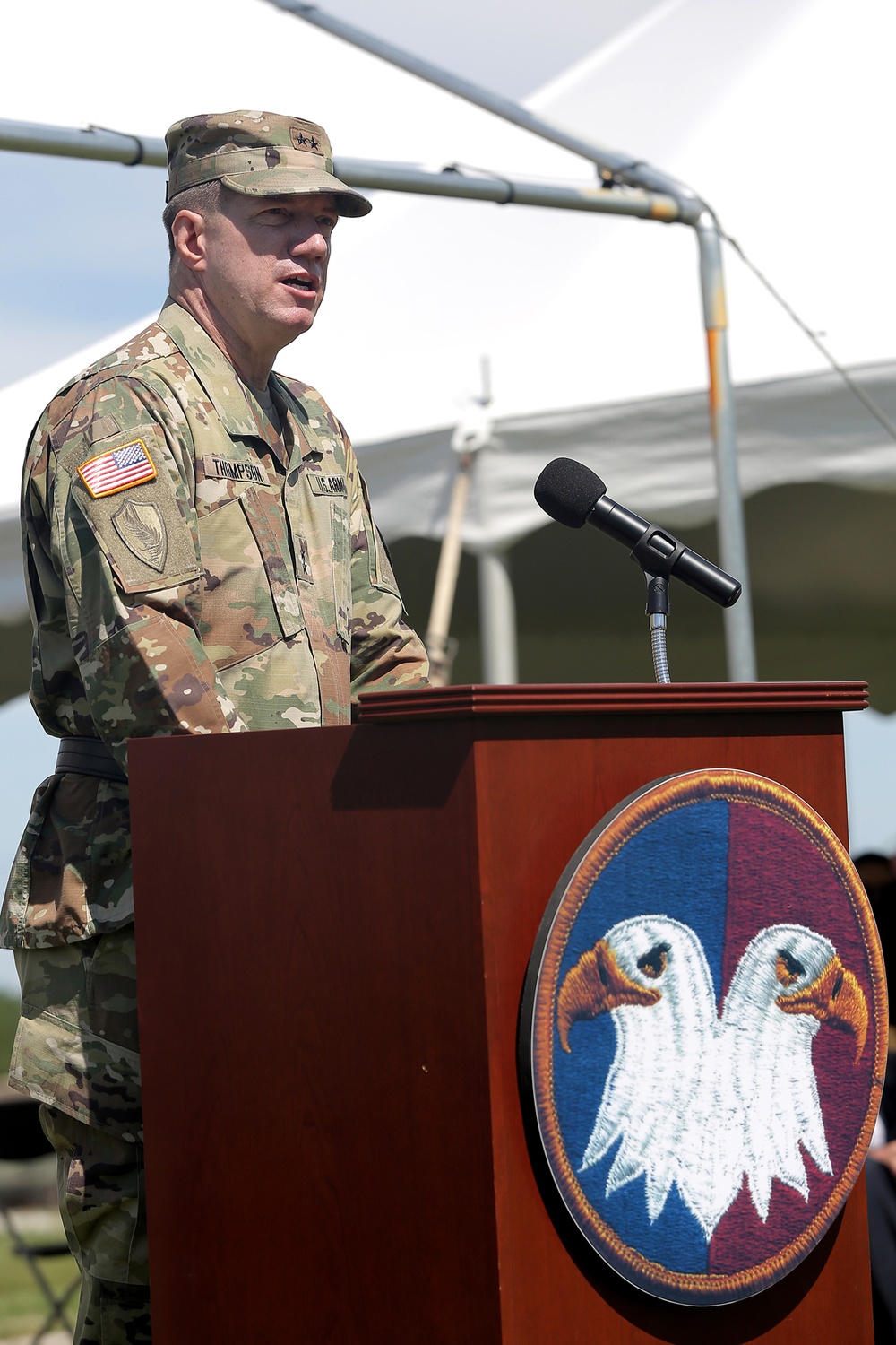 Army Reserve commander bids farewell during unit’s centennial