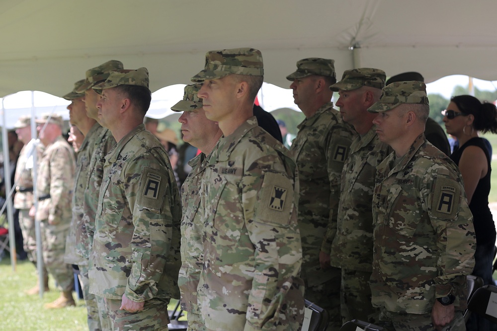 Army Reserve commander bids farewell during unit’s centennial