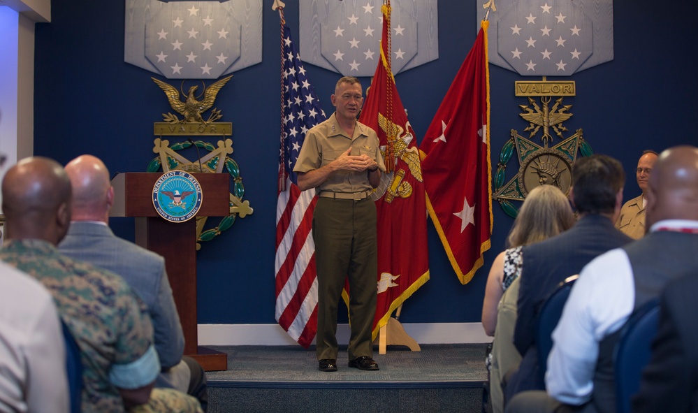 Lt. Col. Lenhardt's Retirememt Ceremony