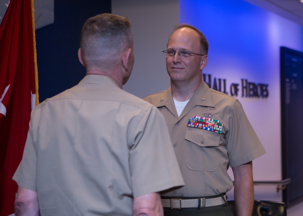 Lt. Col. Lenhardt's Retirememt Ceremony