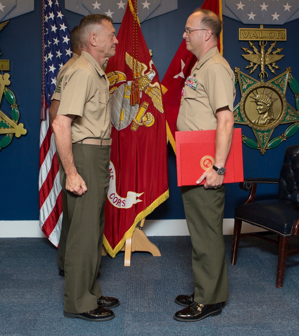 Lt. Col. Lenhardt's Retirememt Ceremony