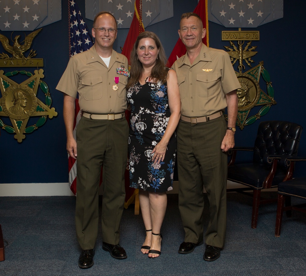 Lt. Col. Lenhardt's Retirememt Ceremony