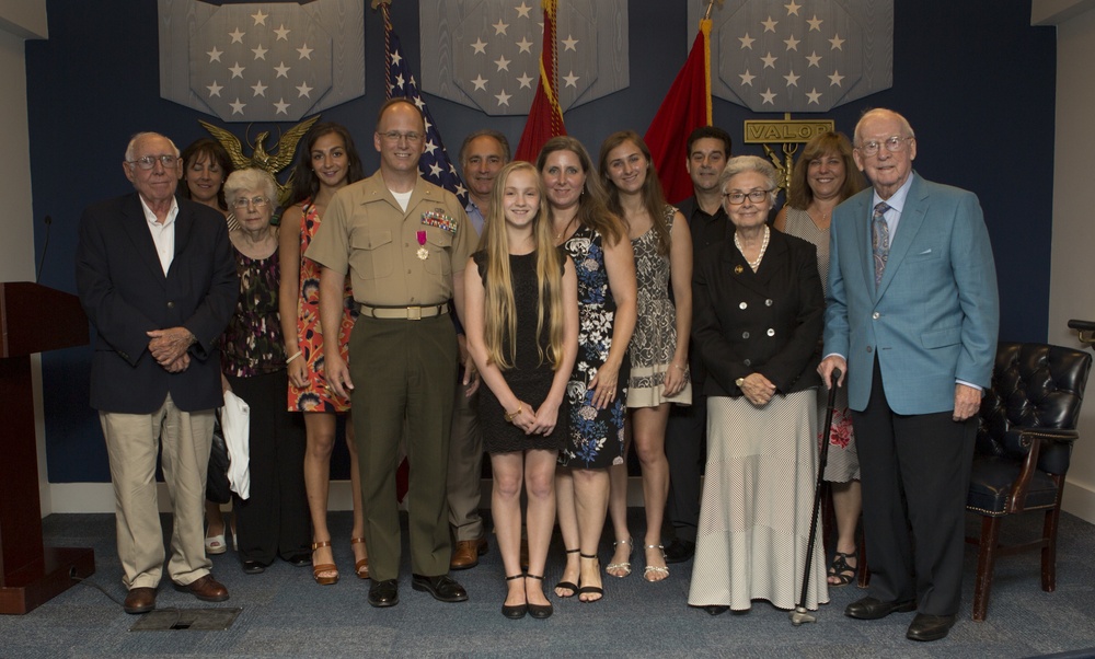 Lt. Col. Lenhardt's Retirememt Ceremony