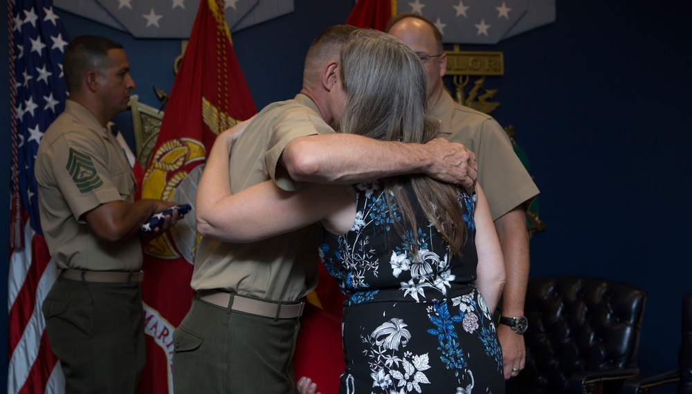 Lt. Col. Lenhardt's Retirememt Ceremony