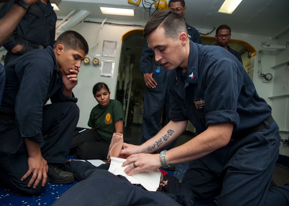 USS Wasp July Underway