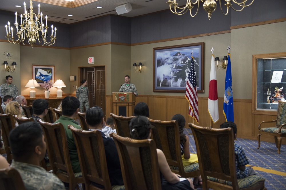 610th Air Control Flight Change of Command