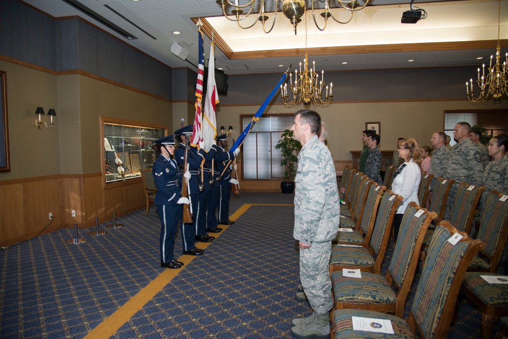 610th Air Control Flight Change of Command