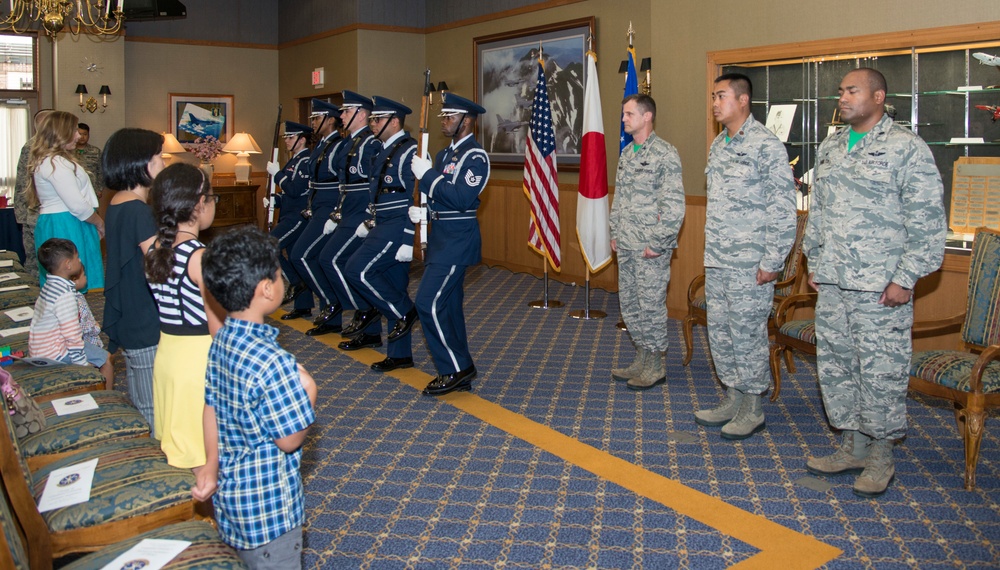 610th Air Control Flight Change of Command