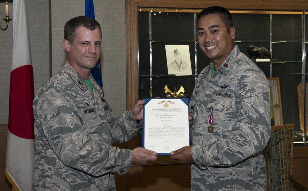 610th Air Control Flight Change of Command