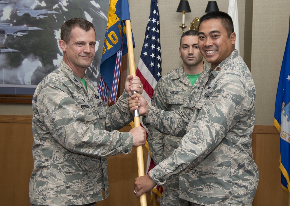 610th Air Control Flight Change of Command