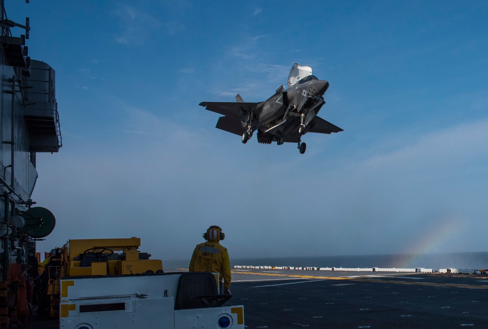 July 2017 JSF F35B USS Wasp LHD 1