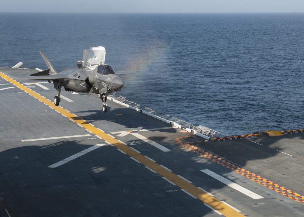July 2017 JSF F35B USS Wasp LHD 1