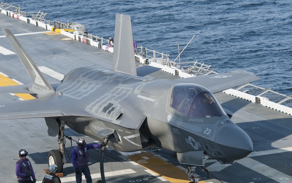 July 2017 JSF F35B USS Wasp LHD 1