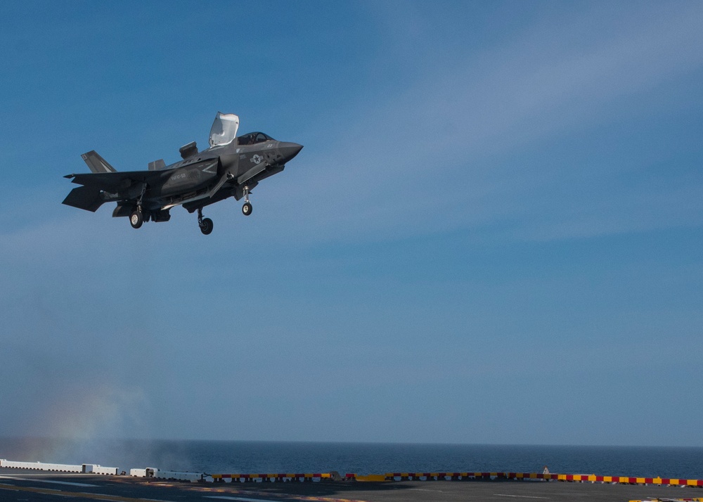 July 2017 JSF F35B USS Wasp LHD 1