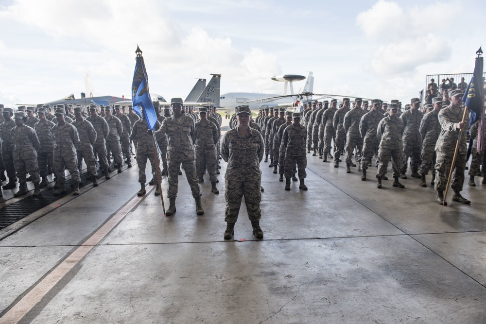 Kadena Shoguns Change Command