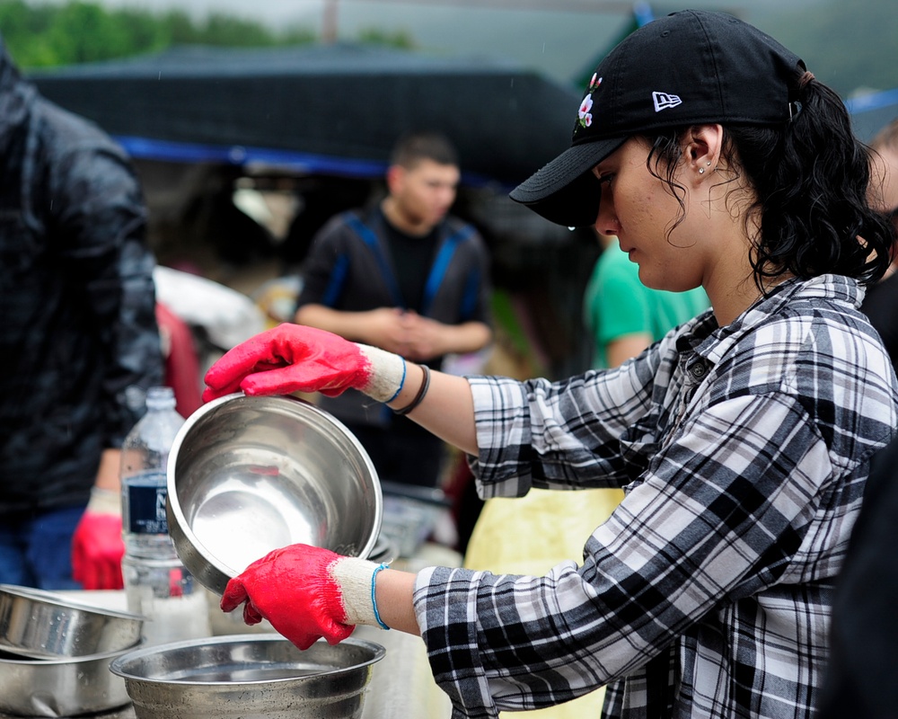 Kunsan P.A.W.S. sponsors Wolf Pack in adopting another “Pack”