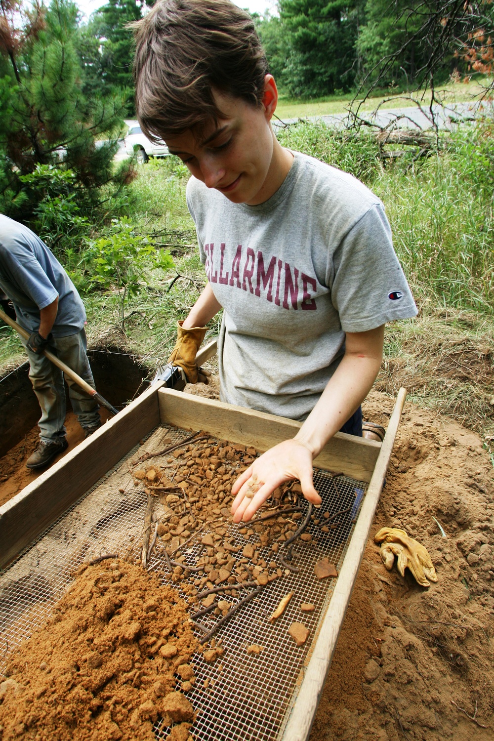 2014 phase II archaeology dig at Fort McCoy