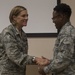 Airman receives commander's first coin