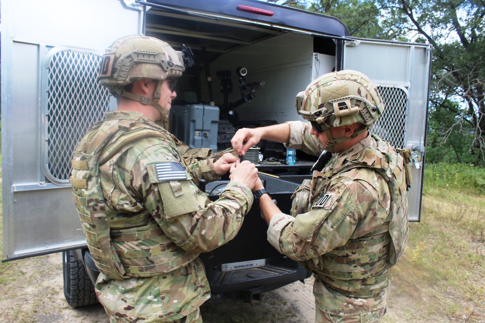 EOD Airmen build skills during Exercise Audacious Warrior at Fort McCoy