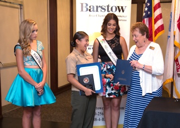 Quarterly Military Recognition Awards dinner