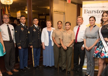 Quarterly Military Recognition Awards dinner