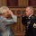 Governor Kay Ivey presents major awards to two Alabama National Guard Soldiers