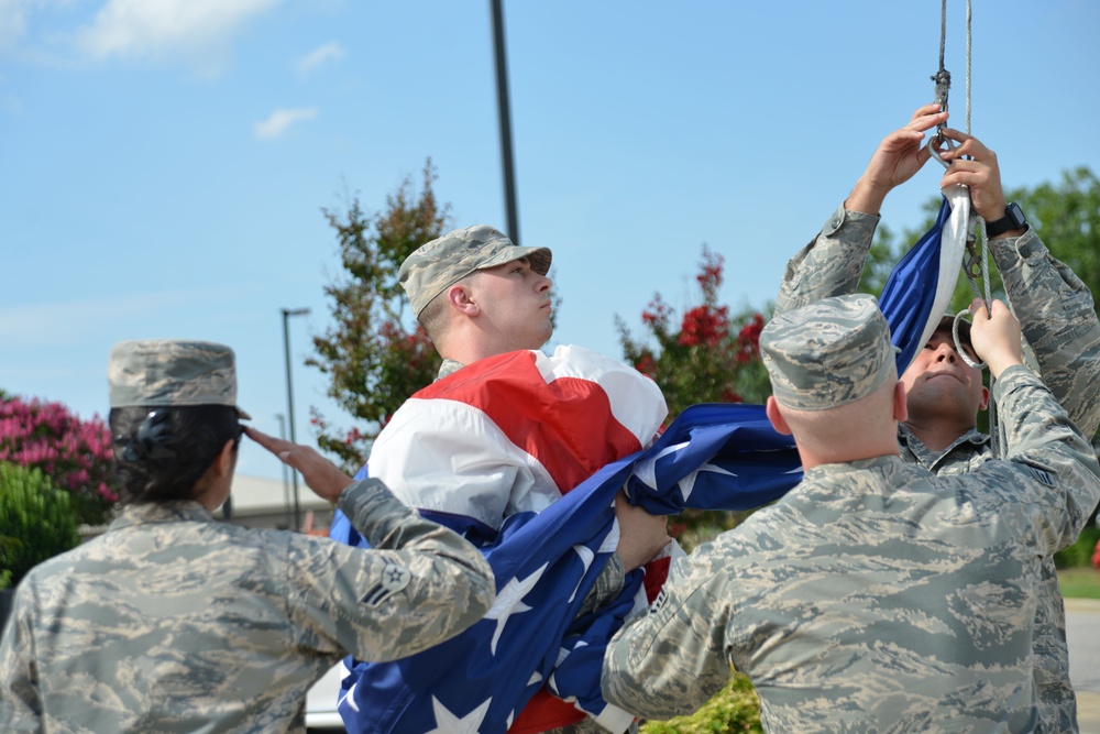 20th FW Airmen continue squadron flag detail tradition