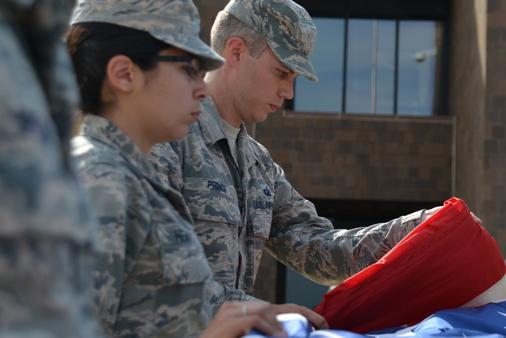 20th FW Airmen continue squadron flag detail tradition