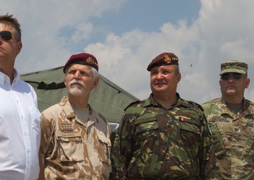 President of Romania visits US, Allied forces