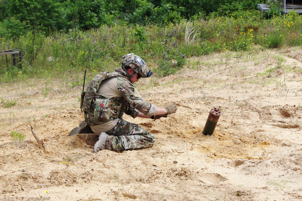 EOD Airmen build skills during Exercise Audacious Warrior at Fort McCoy