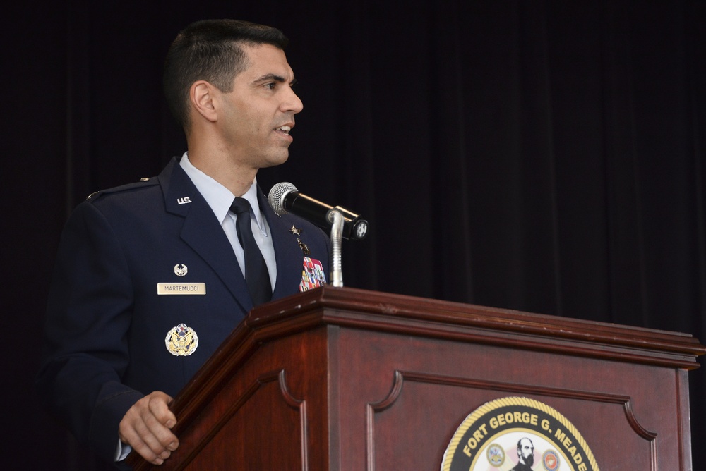 707th ISRG Change of Command