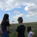 Ukrainian Children observe airborne operations at Sea Breeze 17