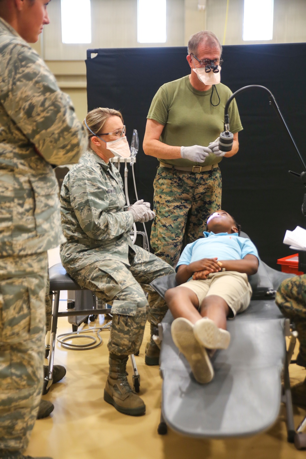 Service Members Provide Various Medical Care to the Residents of Louisiana