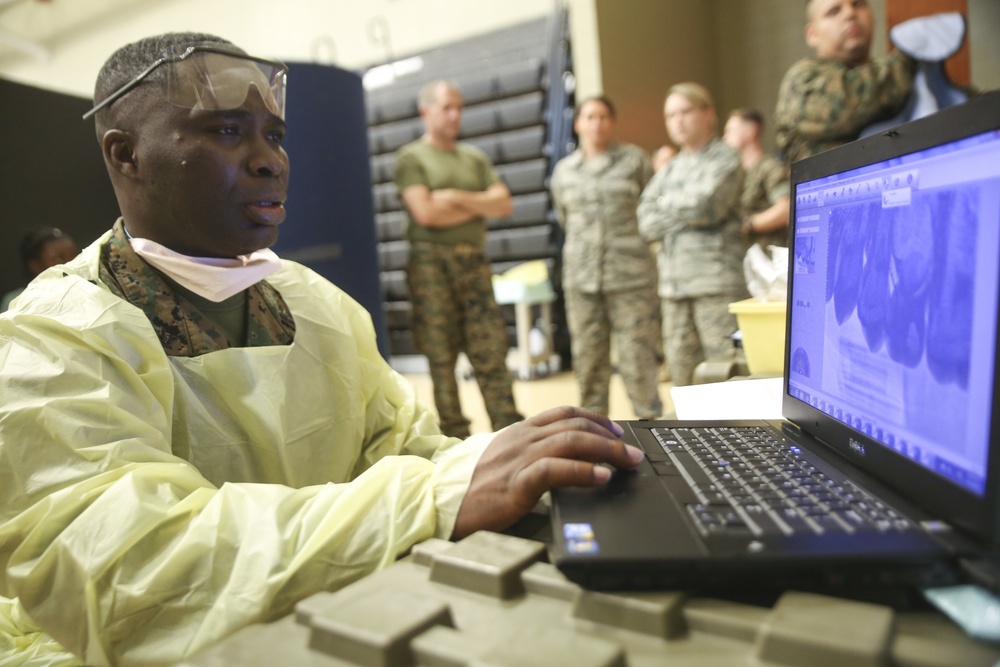 Service Members prepare for Innovative Readiness Training Louisiana Care 2017