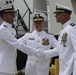 Coast Guard Cutter Barbara Mabrity holds change of command